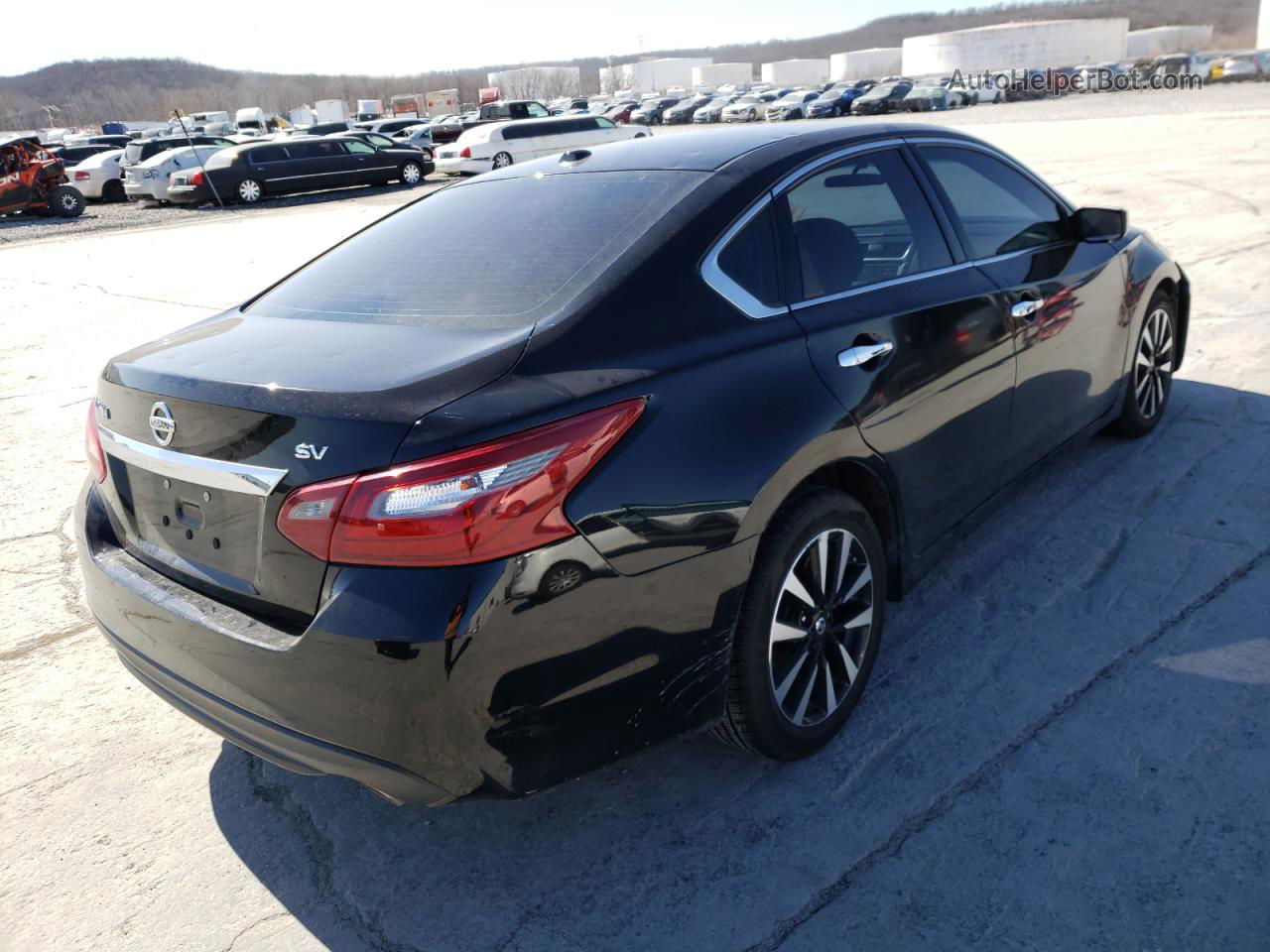 2018 Nissan Altima 2.5 Черный vin: 1N4AL3AP0JC207762