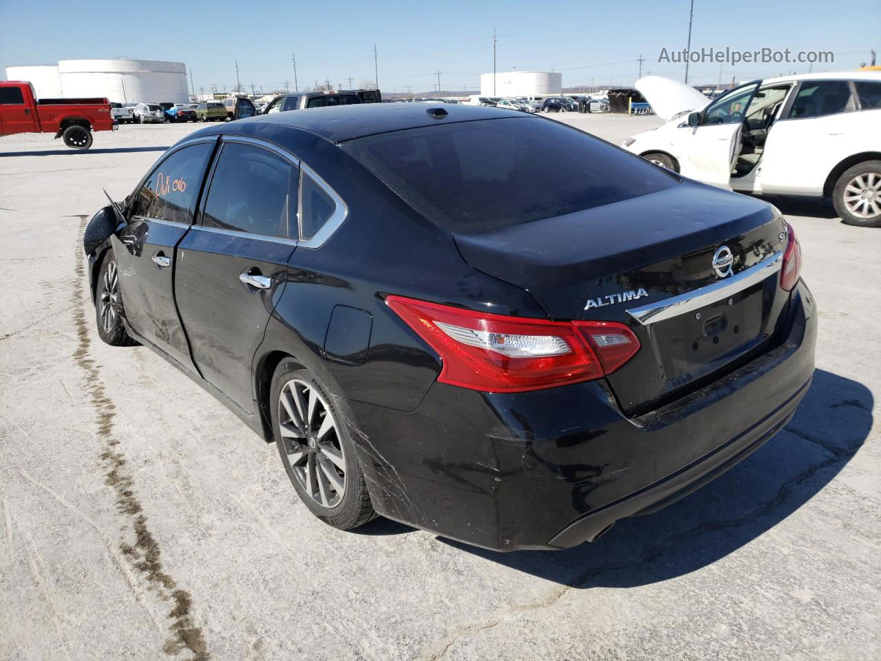 2018 Nissan Altima 2.5 Черный vin: 1N4AL3AP0JC207762