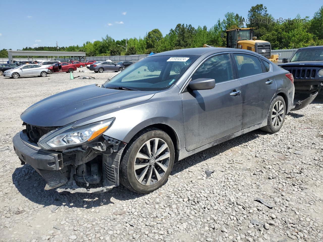 2018 Nissan Altima 2.5 Gray vin: 1N4AL3AP0JC211469