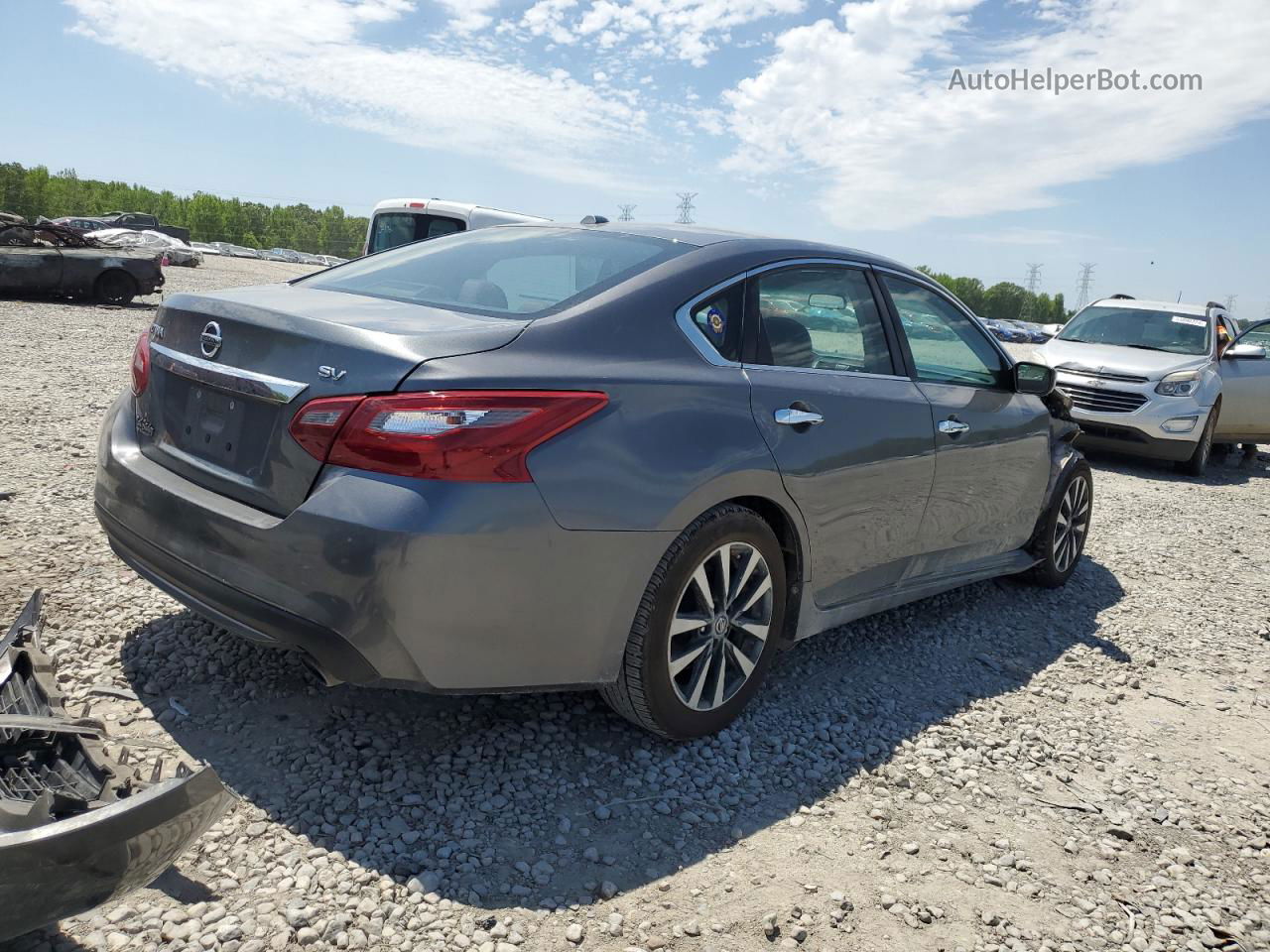 2018 Nissan Altima 2.5 Gray vin: 1N4AL3AP0JC211469