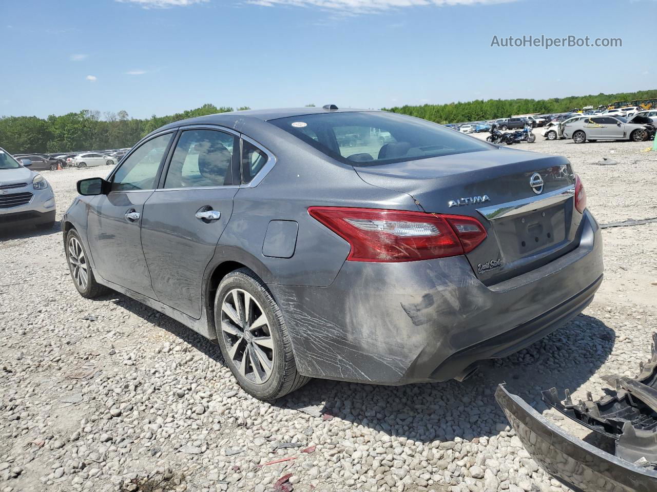 2018 Nissan Altima 2.5 Серый vin: 1N4AL3AP0JC211469