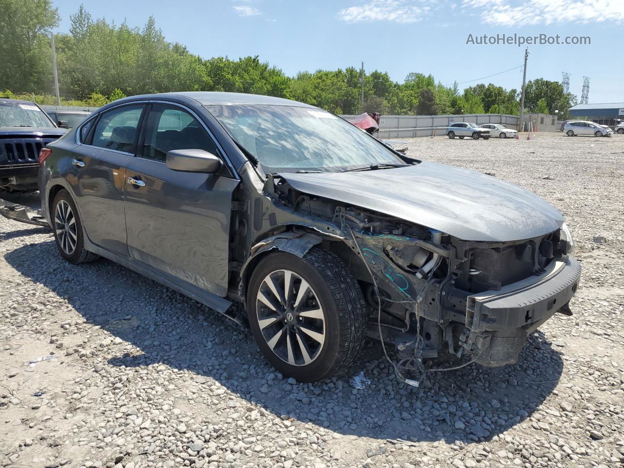 2018 Nissan Altima 2.5 Gray vin: 1N4AL3AP0JC211469