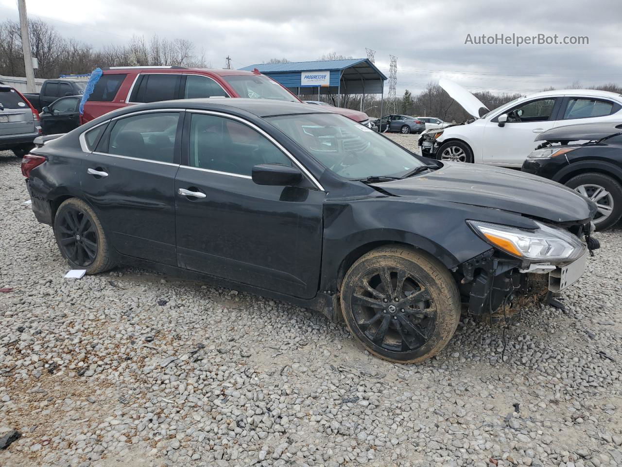 2018 Nissan Altima 2.5 Black vin: 1N4AL3AP0JC219703