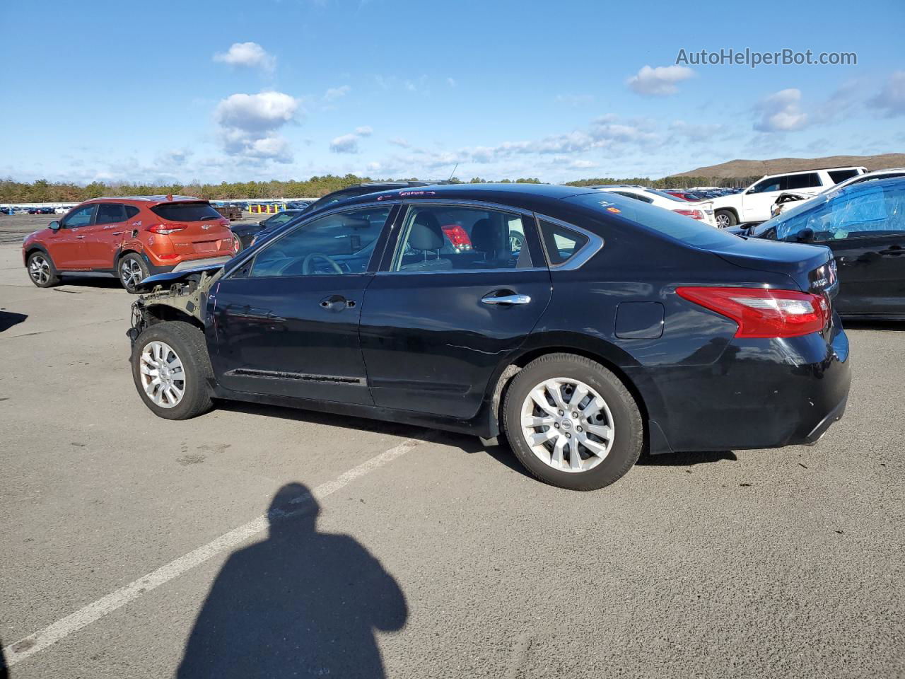 2018 Nissan Altima 2.5 Black vin: 1N4AL3AP0JC229745