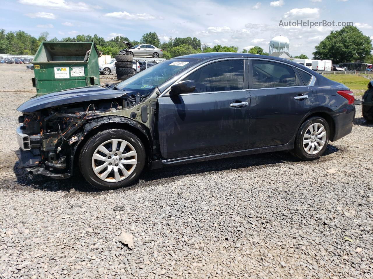 2018 Nissan Altima 2.5 Gray vin: 1N4AL3AP0JC252944