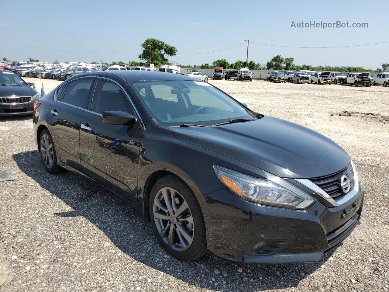 2018 Nissan Altima 2.5 Черный vin: 1N4AL3AP0JC256265