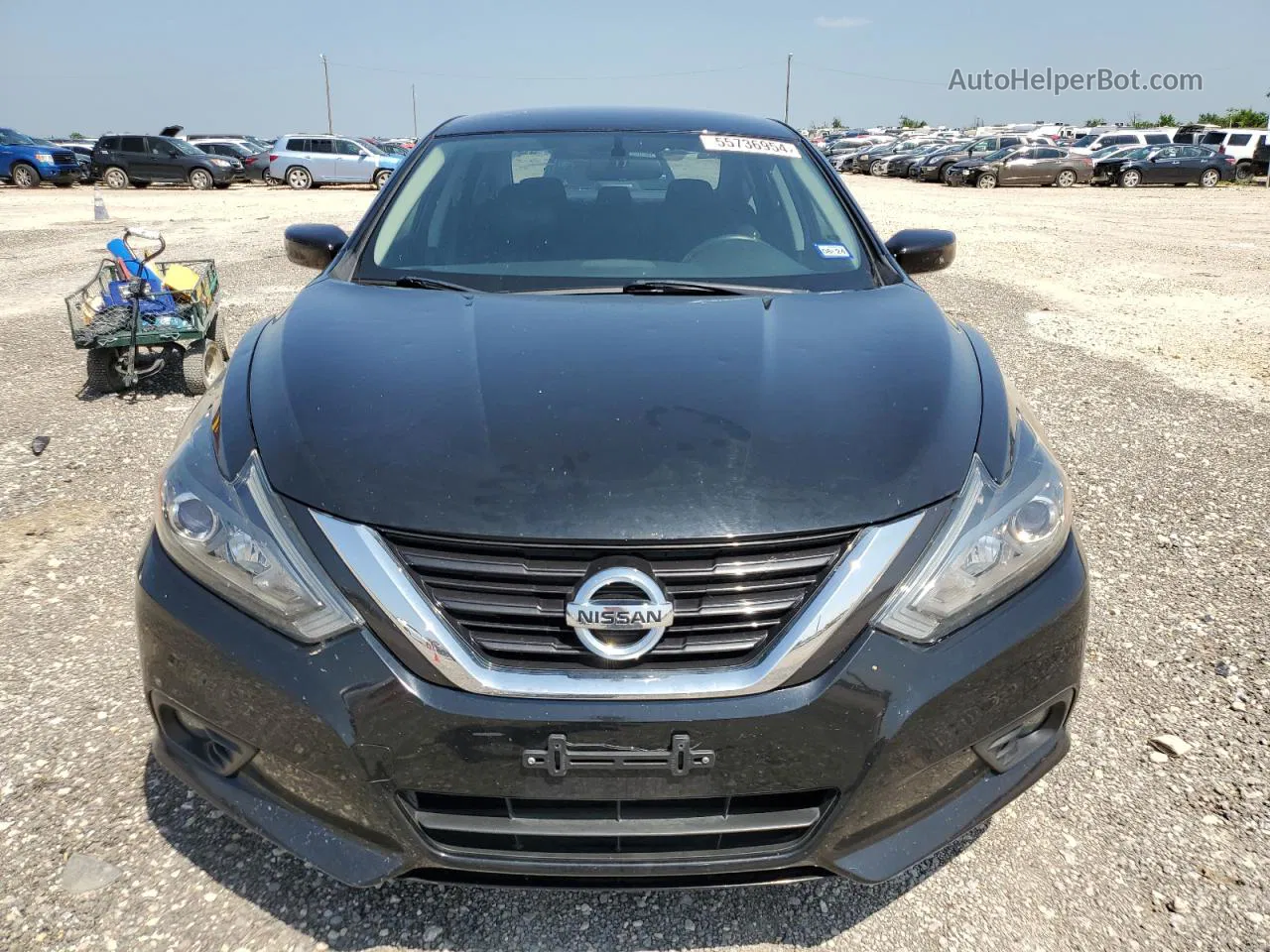 2018 Nissan Altima 2.5 Black vin: 1N4AL3AP0JC256265