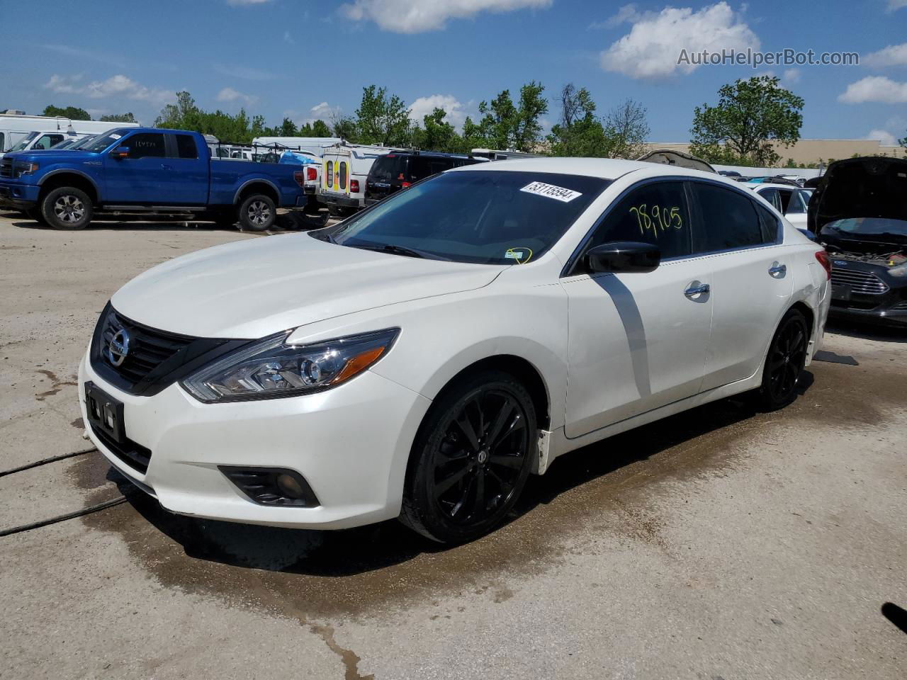 2018 Nissan Altima 2.5 White vin: 1N4AL3AP0JC266083