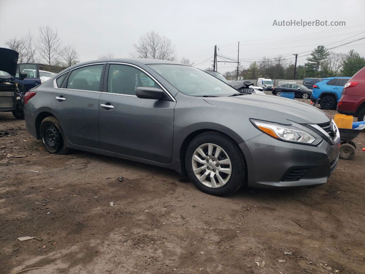 2018 Nissan Altima 2.5 Gray vin: 1N4AL3AP0JC282705