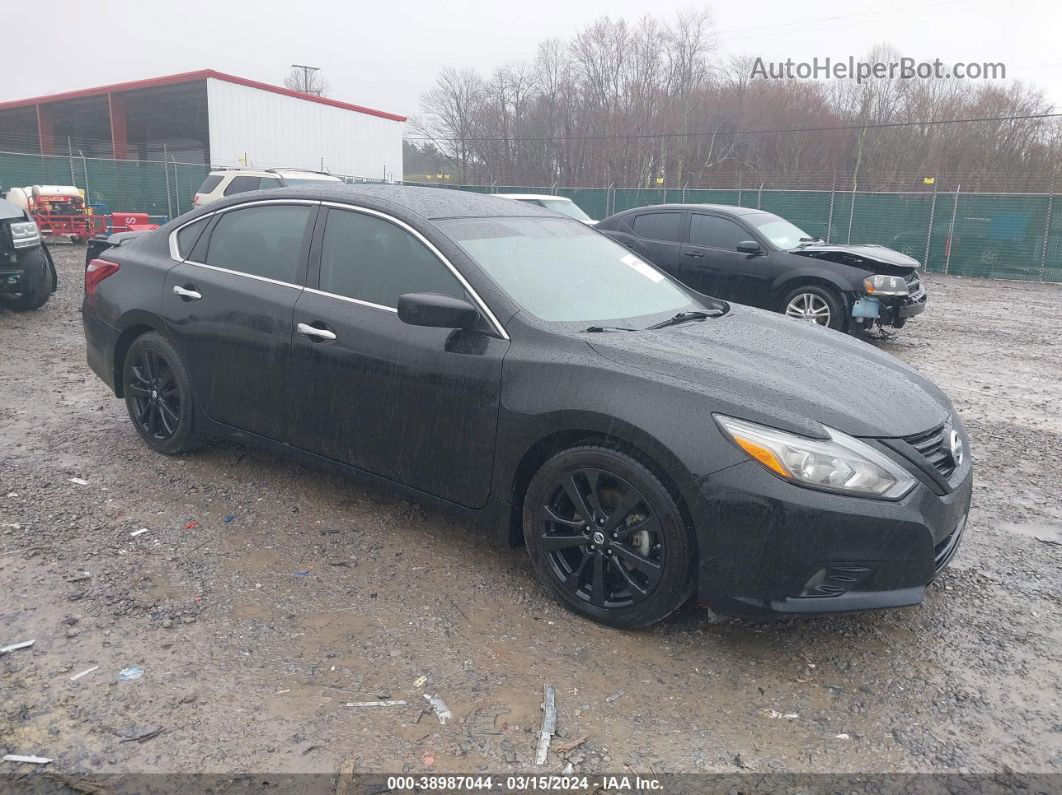 2018 Nissan Altima 2.5 Sr Black vin: 1N4AL3AP0JC290187