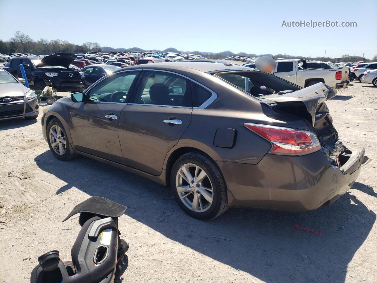 2014 Nissan Altima 2.5 Tan vin: 1N4AL3AP1EC101763