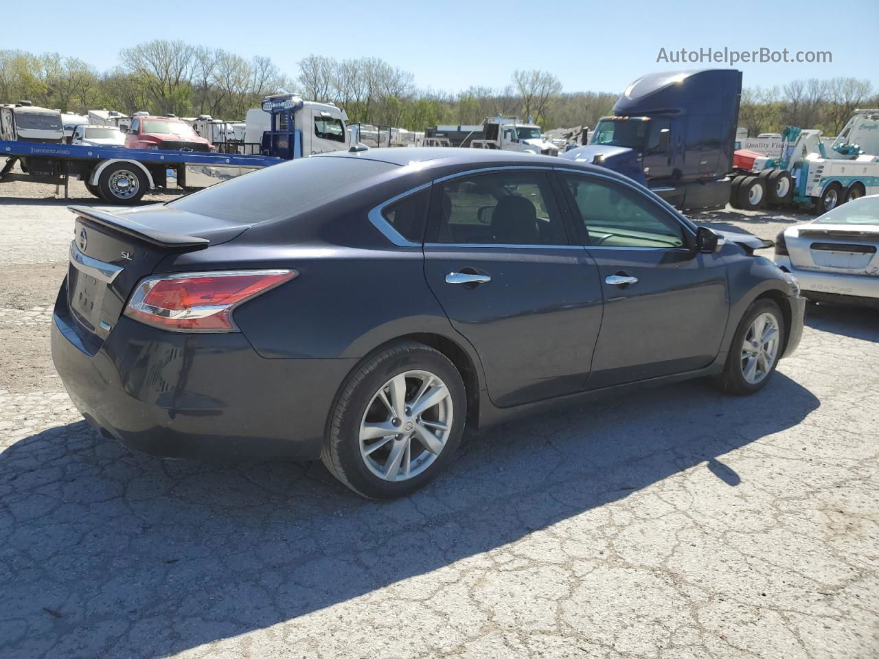 2014 Nissan Altima 2.5 Blue vin: 1N4AL3AP1EC119485