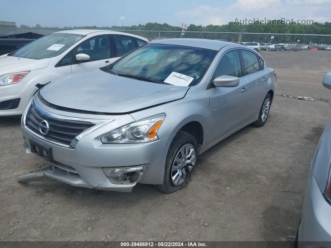 2014 Nissan Altima 2.5 S Серебряный vin: 1N4AL3AP1EC120278