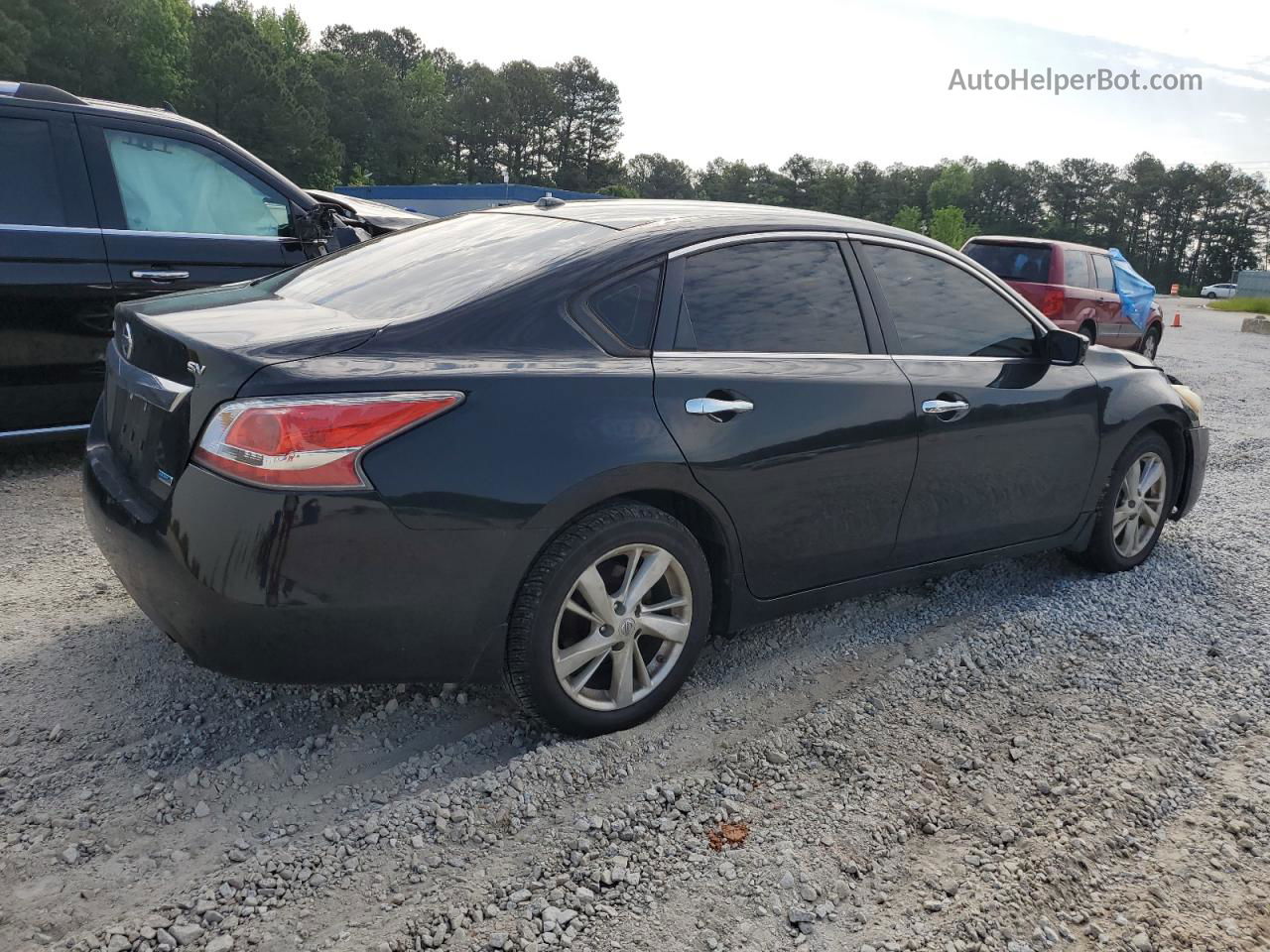 2014 Nissan Altima 2.5 Черный vin: 1N4AL3AP1EC133435