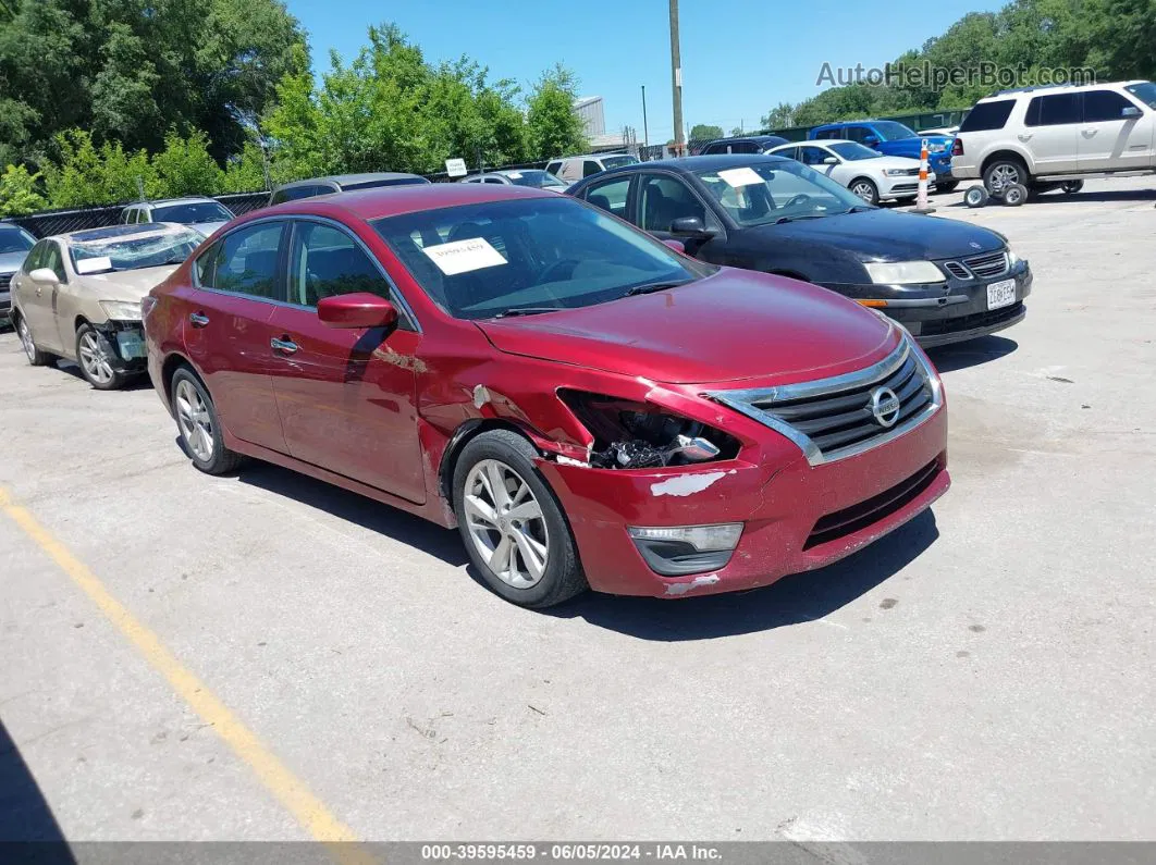 2014 Nissan Altima 2.5 Sv Burgundy vin: 1N4AL3AP1EC169884