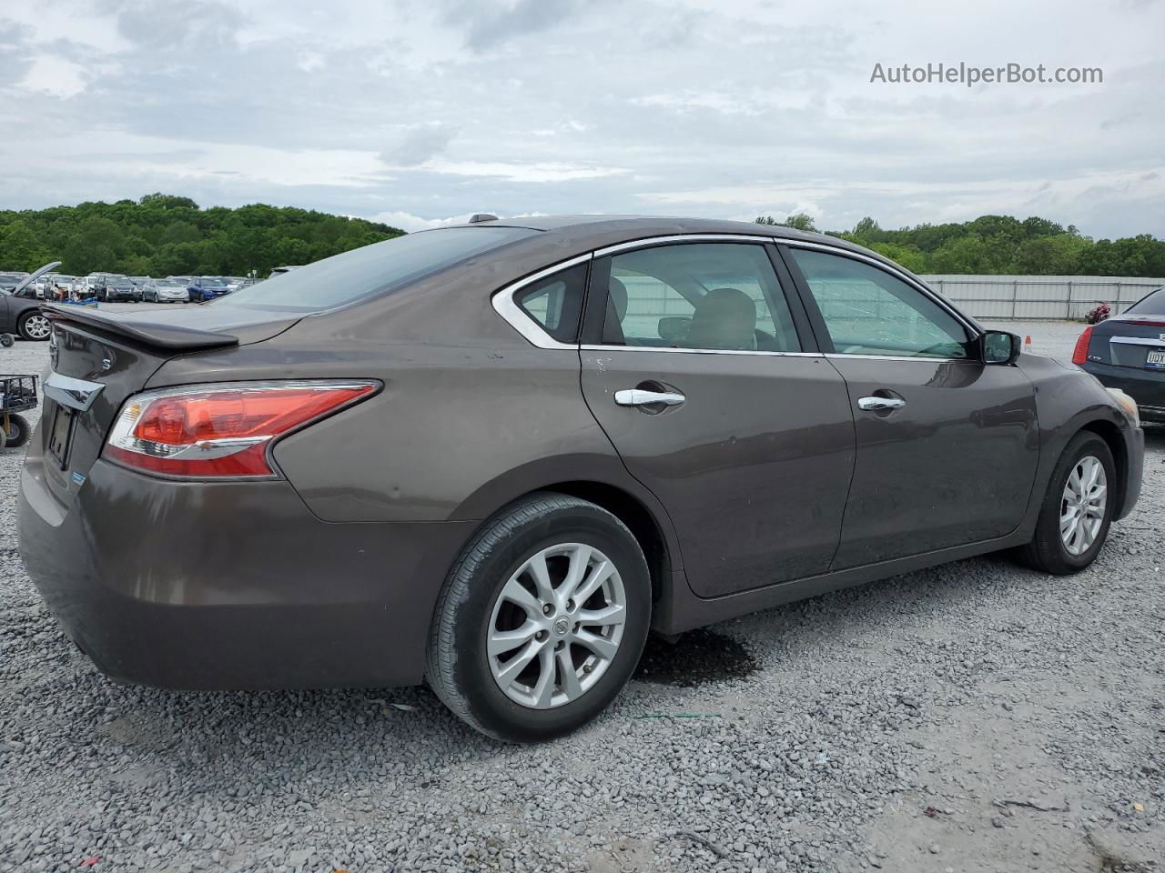 2014 Nissan Altima 2.5 Коричневый vin: 1N4AL3AP1EC184255