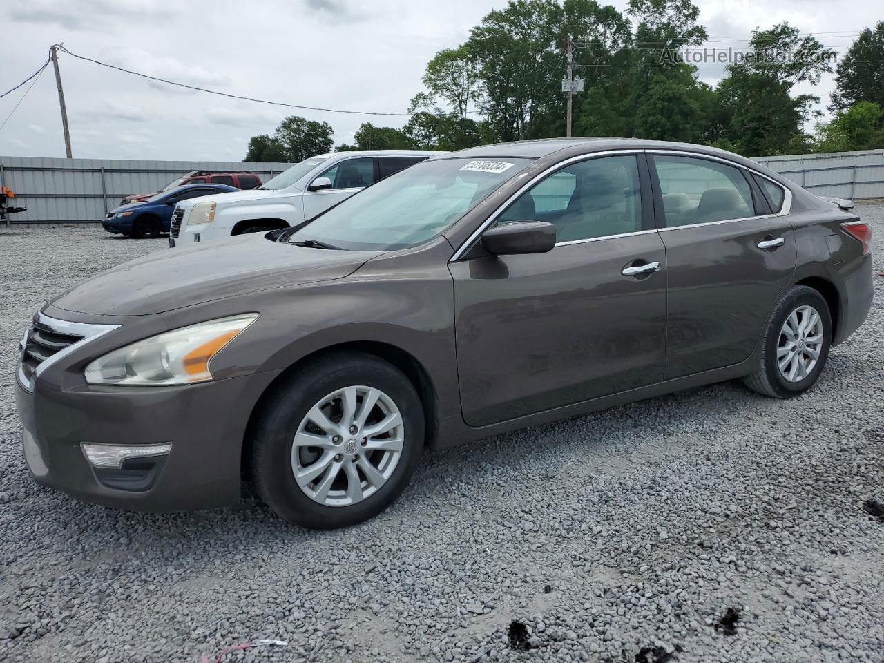 2014 Nissan Altima 2.5 Brown vin: 1N4AL3AP1EC184255