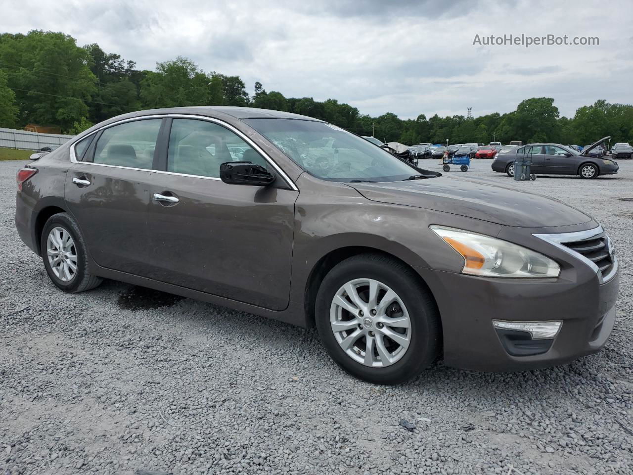 2014 Nissan Altima 2.5 Brown vin: 1N4AL3AP1EC184255