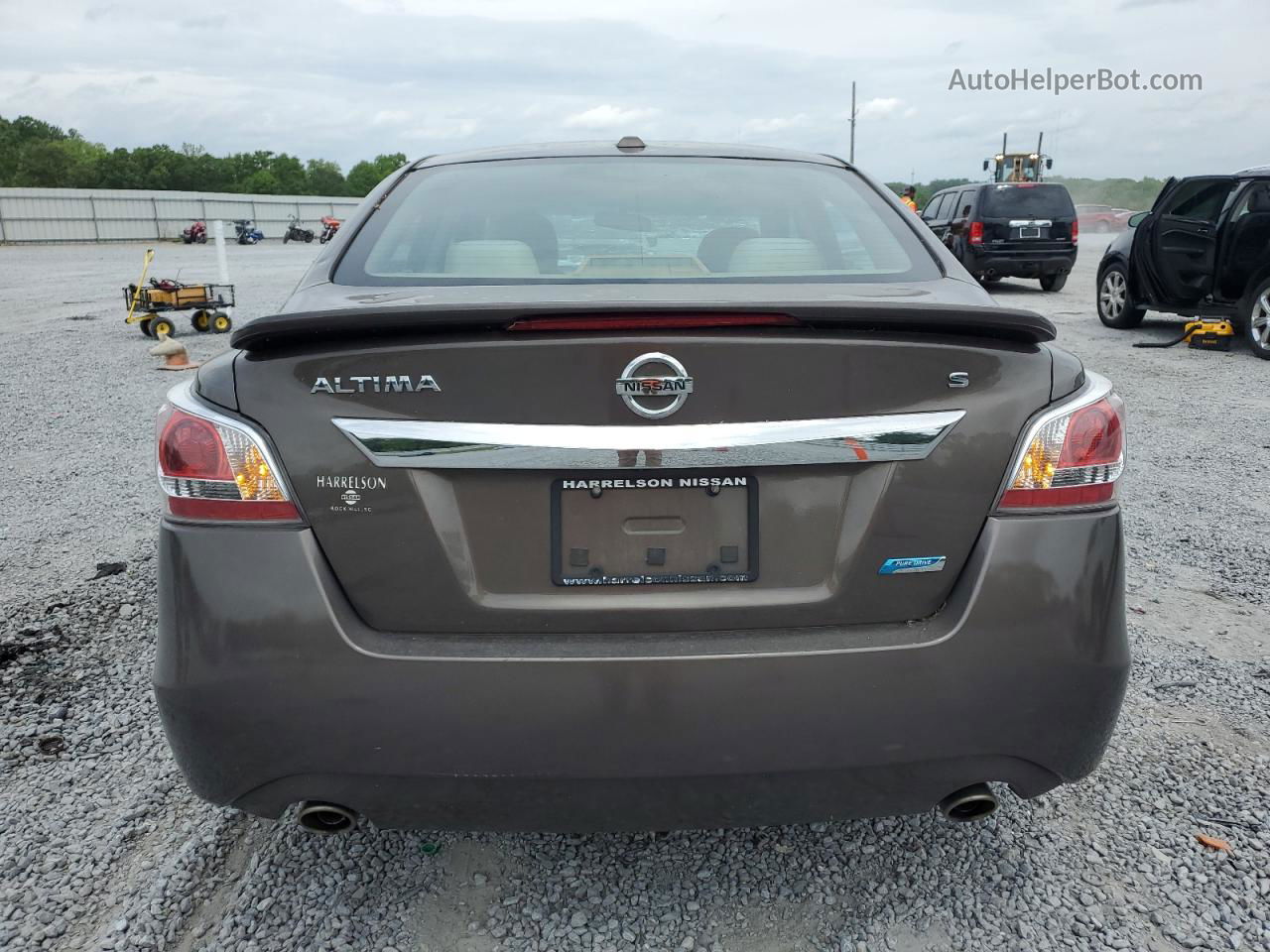 2014 Nissan Altima 2.5 Brown vin: 1N4AL3AP1EC184255