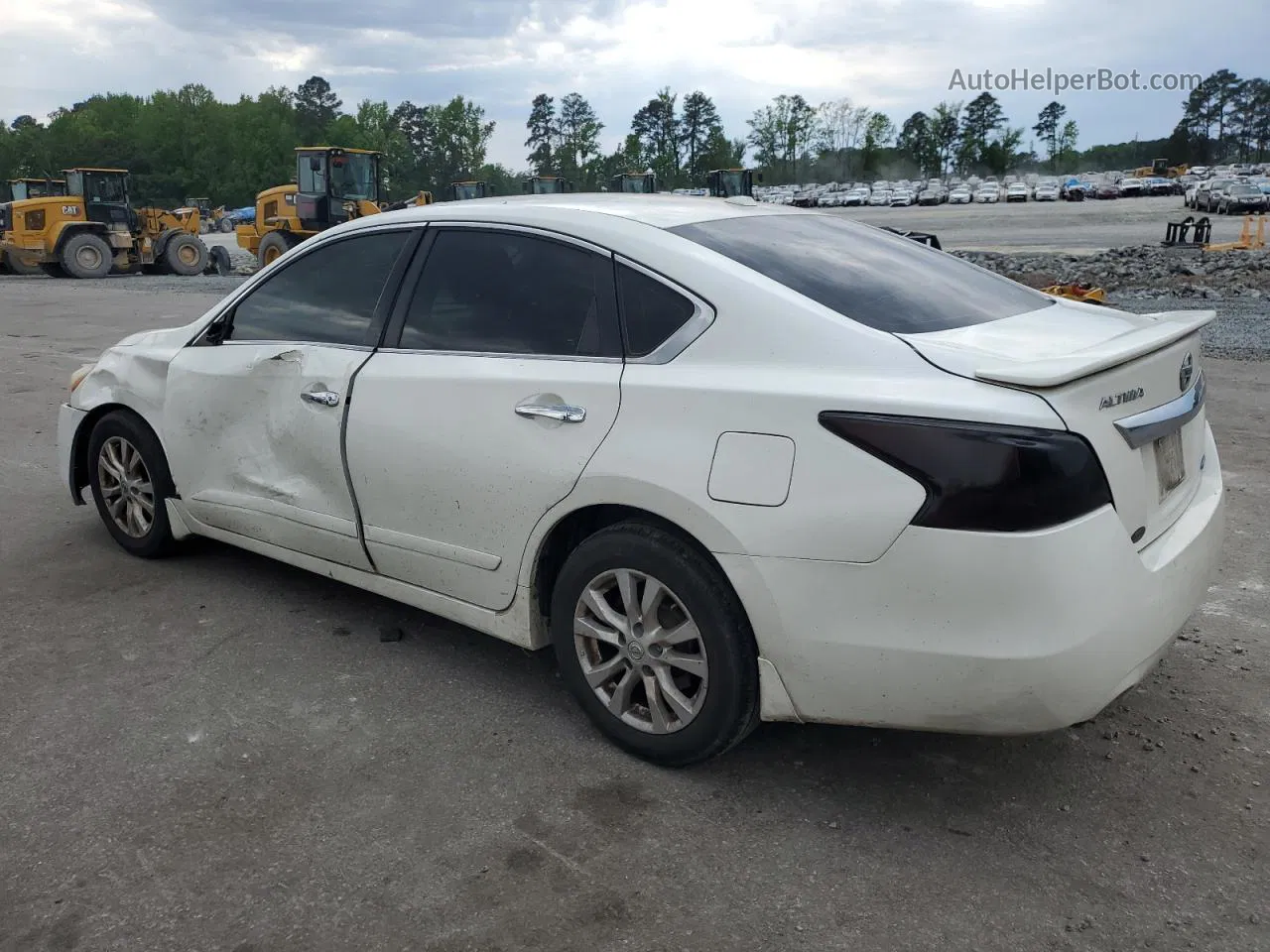 2014 Nissan Altima 2.5 White vin: 1N4AL3AP1EC281021