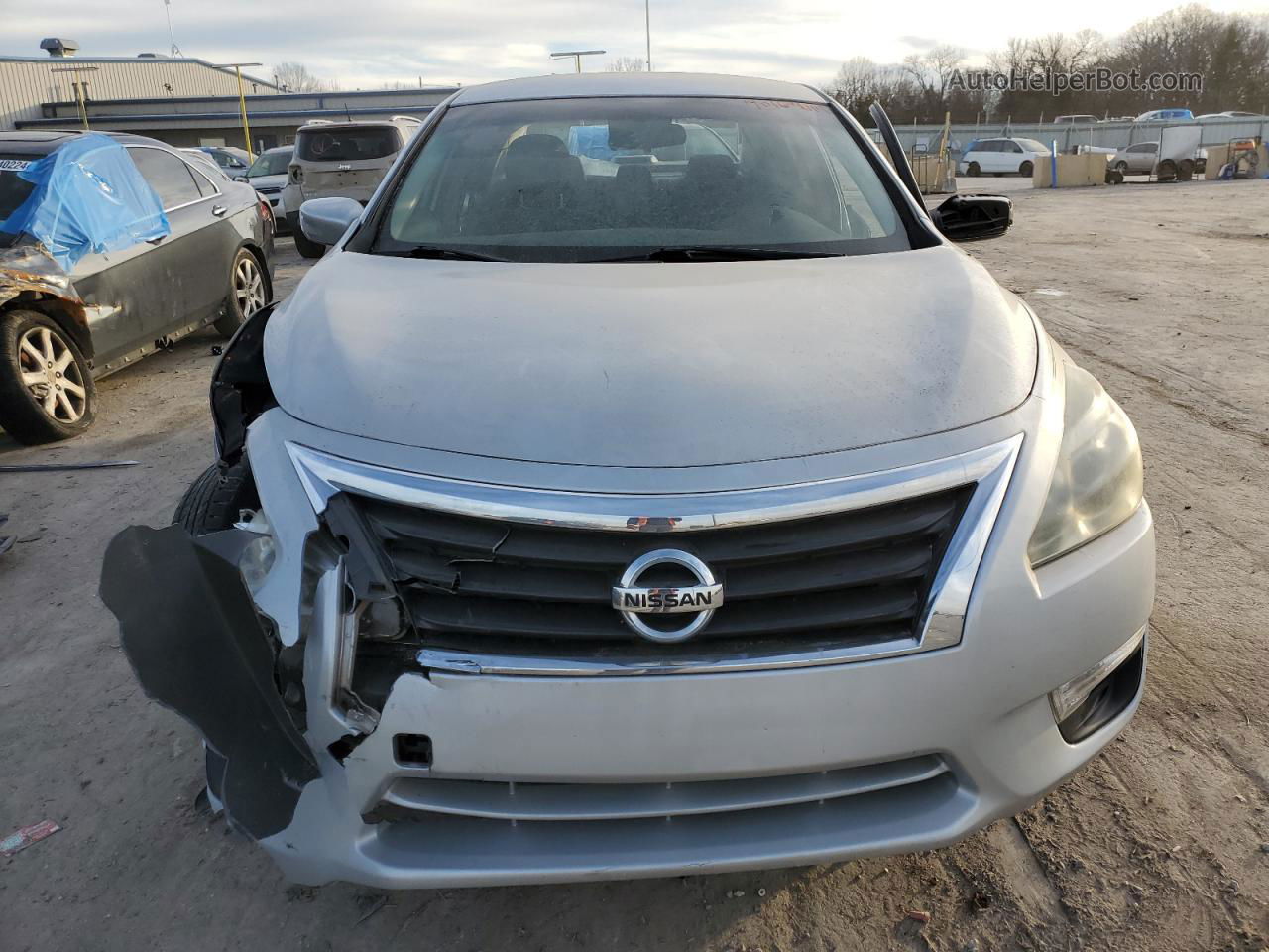 2014 Nissan Altima 2.5 Серебряный vin: 1N4AL3AP1EC327656