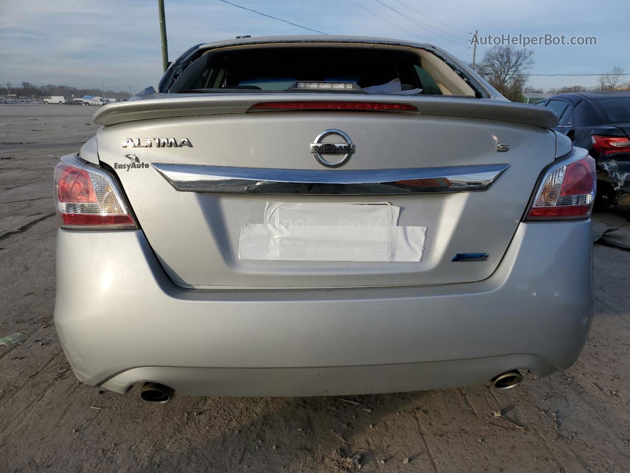 2014 Nissan Altima 2.5 Silver vin: 1N4AL3AP1EC327656