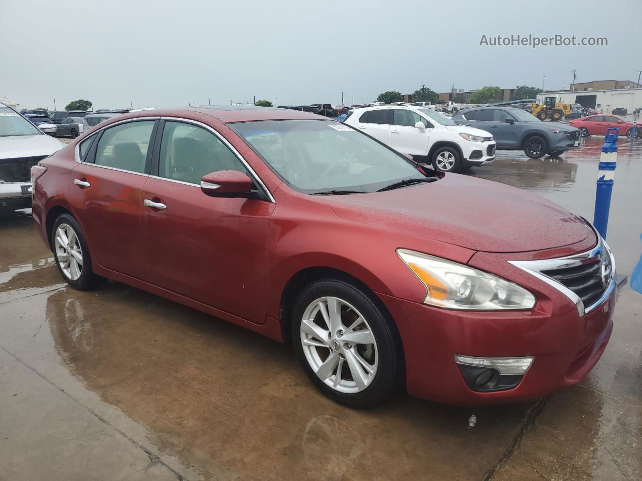 2014 Nissan Altima 2.5 Burgundy vin: 1N4AL3AP1EC406387