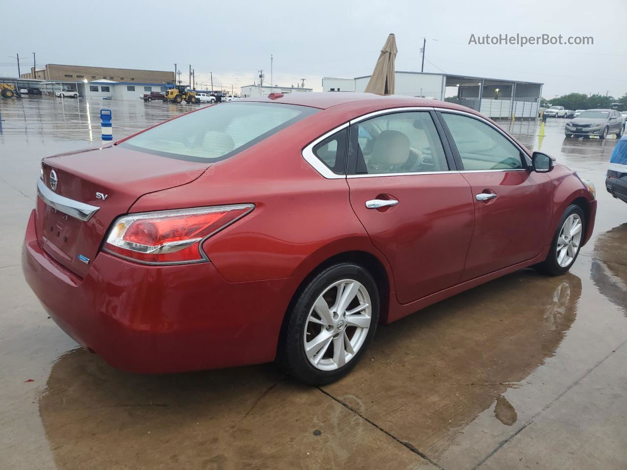 2014 Nissan Altima 2.5 Burgundy vin: 1N4AL3AP1EC406387