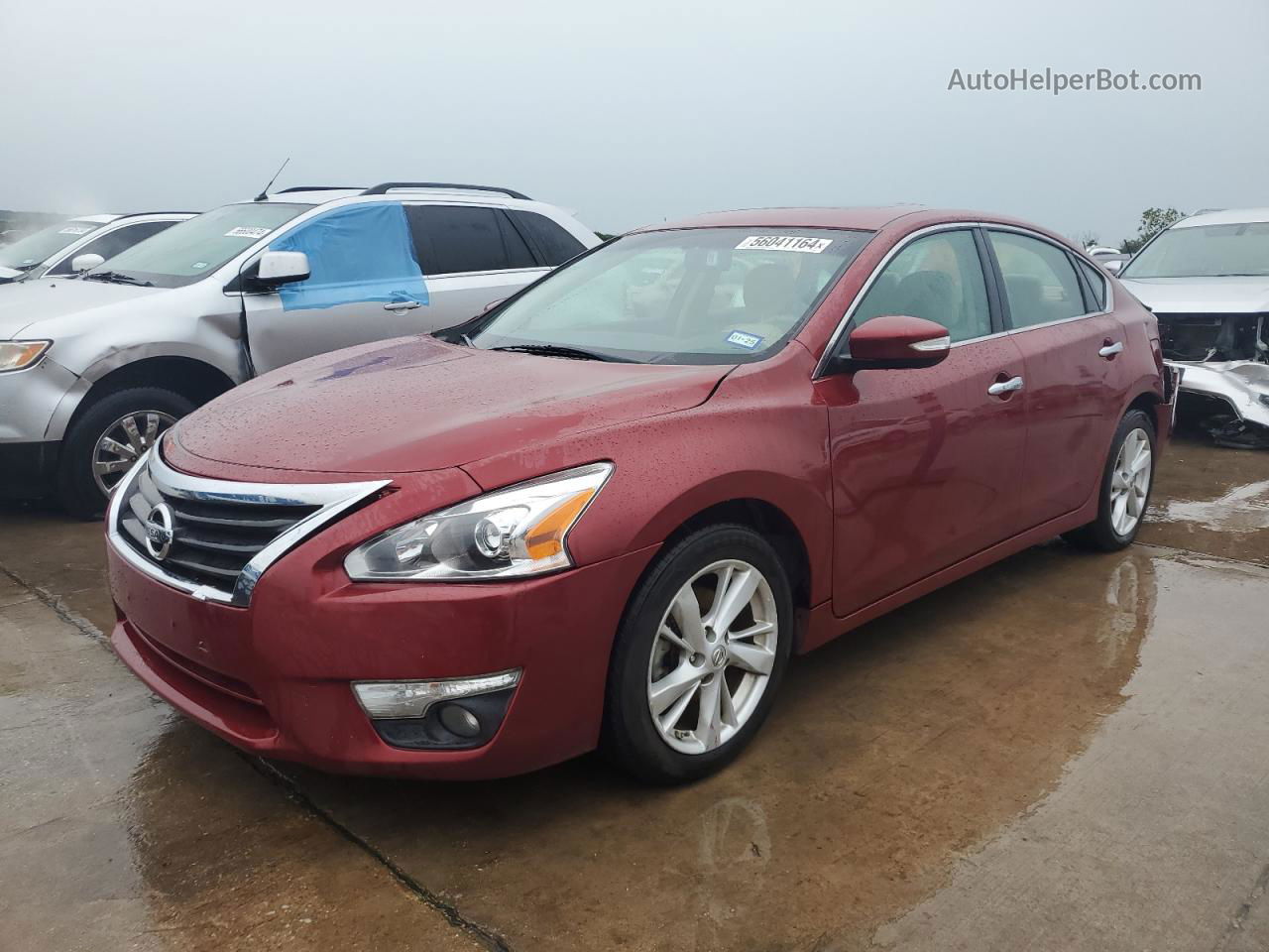 2014 Nissan Altima 2.5 Burgundy vin: 1N4AL3AP1EC406387