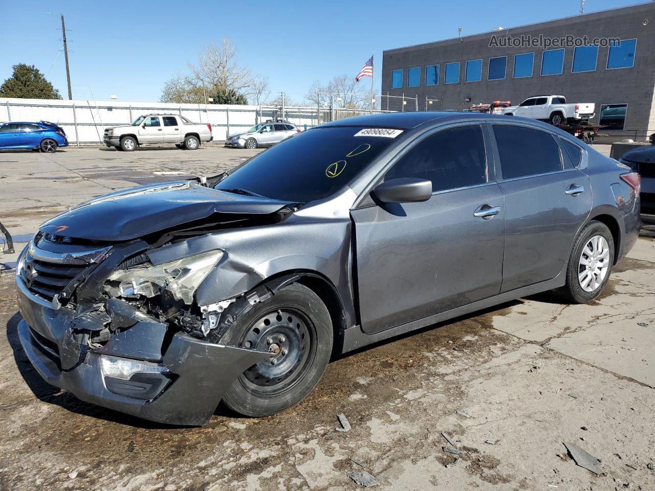 2014 Nissan Altima 2.5 Gray vin: 1N4AL3AP1EN362086