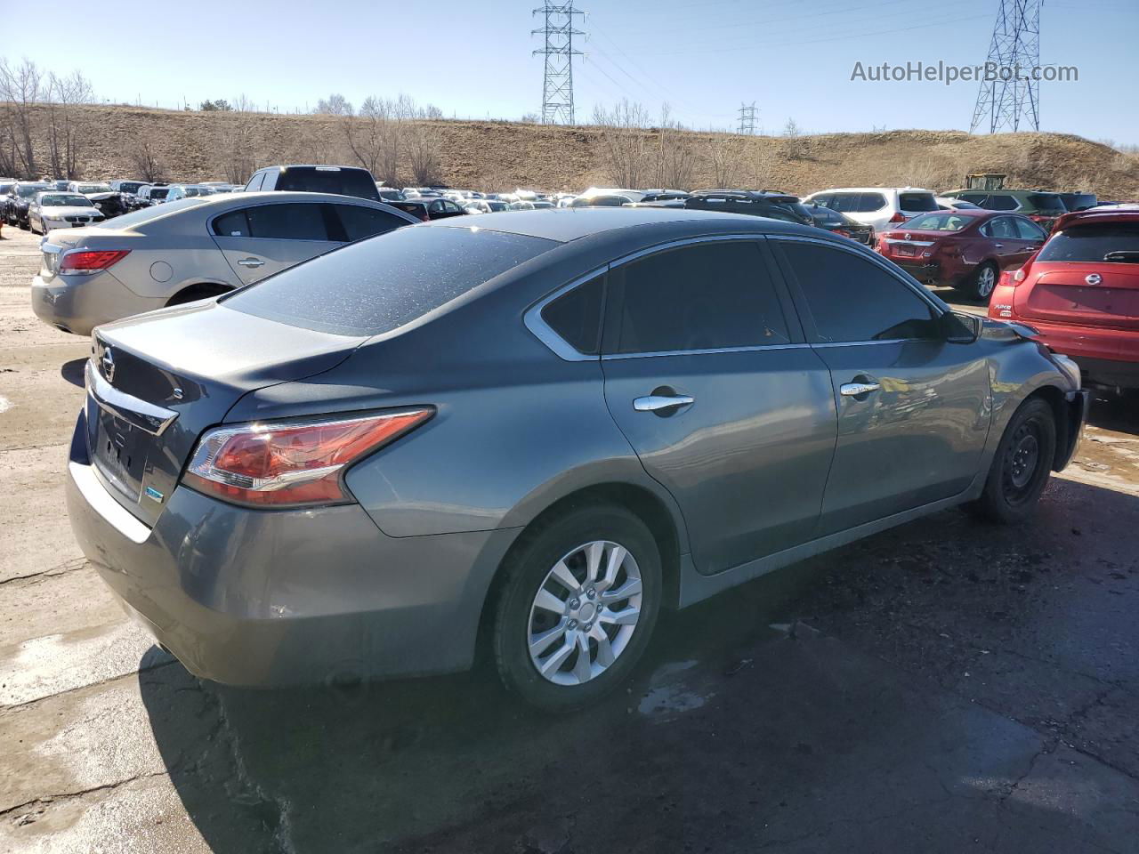 2014 Nissan Altima 2.5 Gray vin: 1N4AL3AP1EN362086