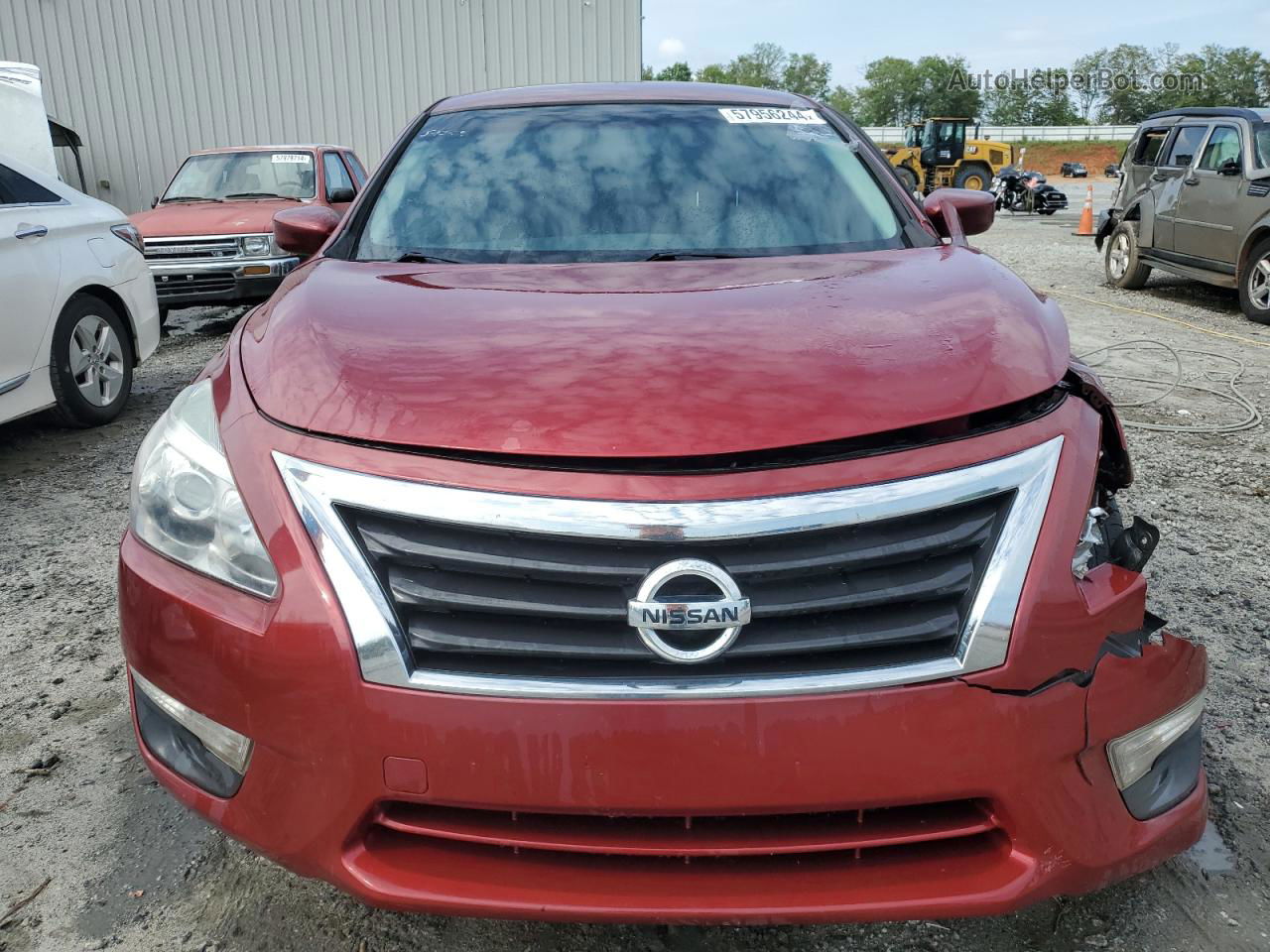 2014 Nissan Altima 2.5 Red vin: 1N4AL3AP1EN370236