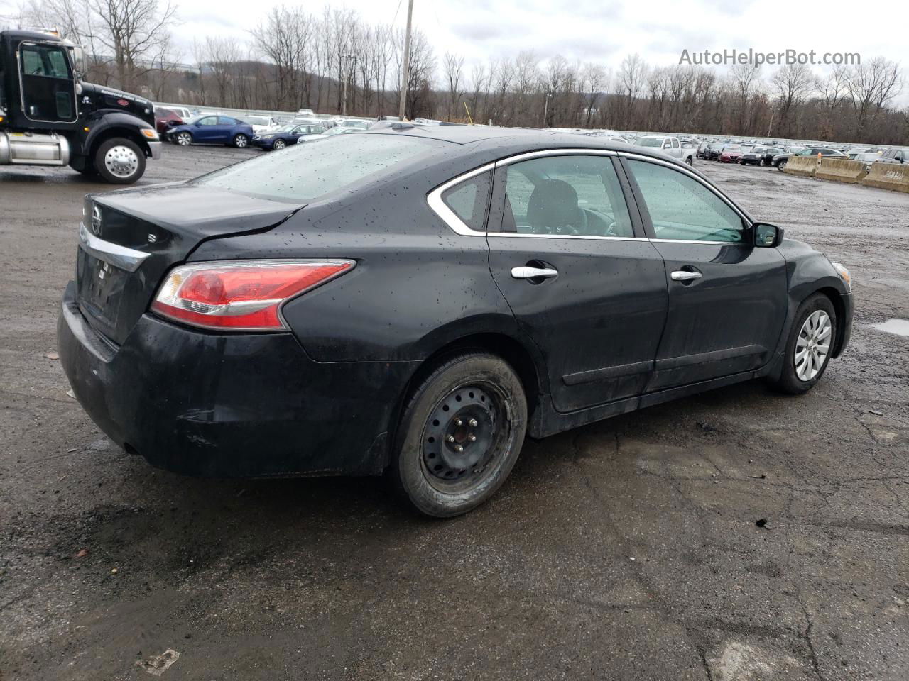 2015 Nissan Altima 2.5 Black vin: 1N4AL3AP1FC104549