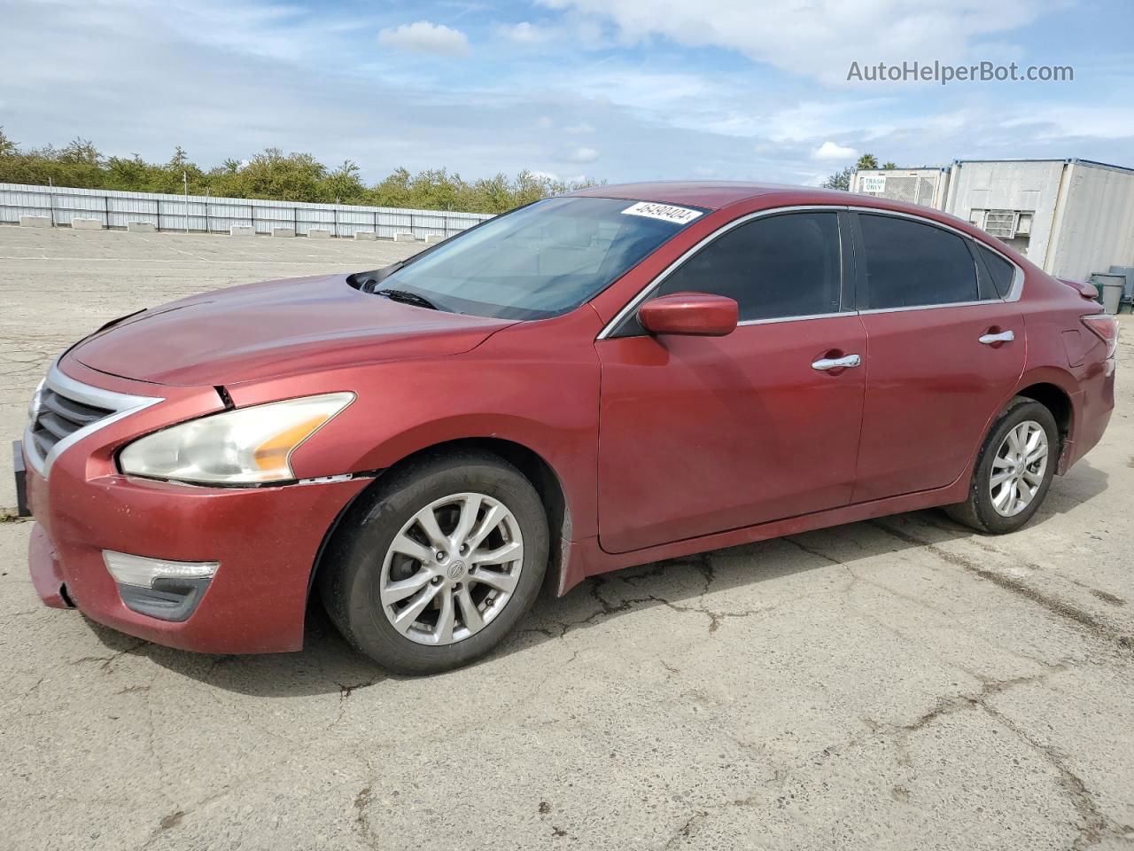 2015 Nissan Altima 2.5 Red vin: 1N4AL3AP1FC128804