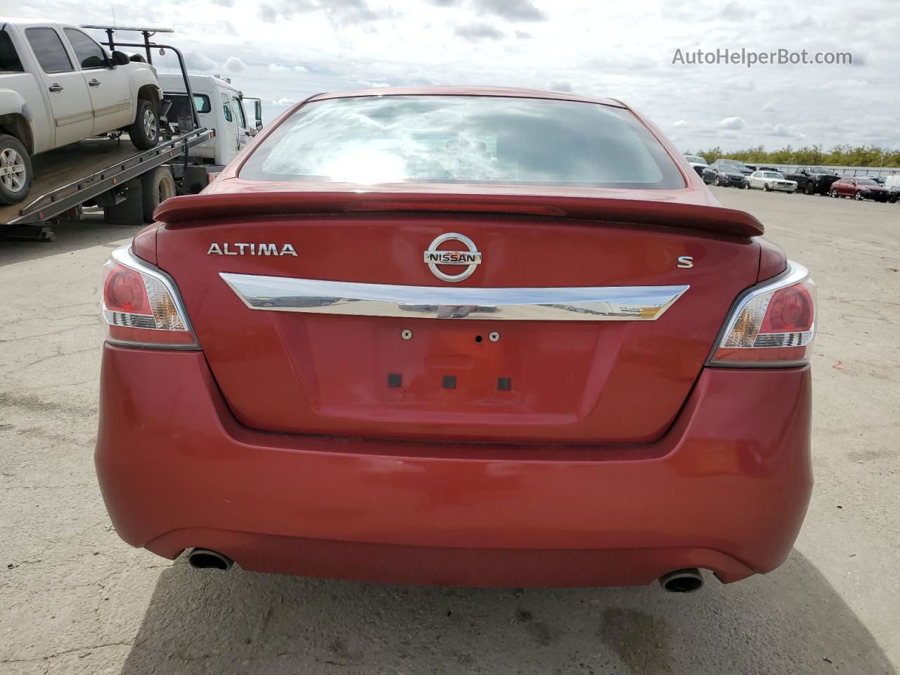 2015 Nissan Altima 2.5 Red vin: 1N4AL3AP1FC128804