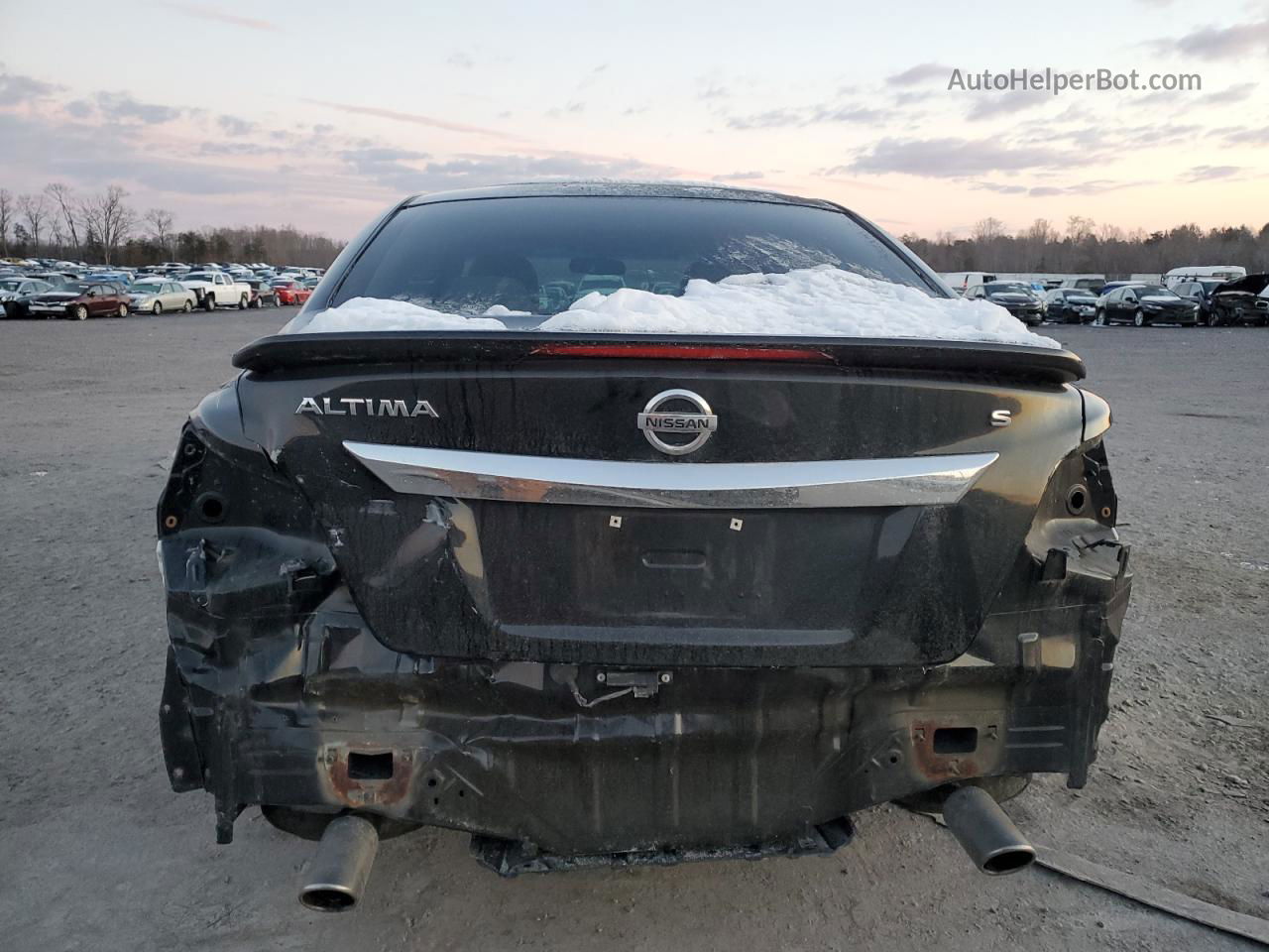 2015 Nissan Altima 2.5 Черный vin: 1N4AL3AP1FC196116