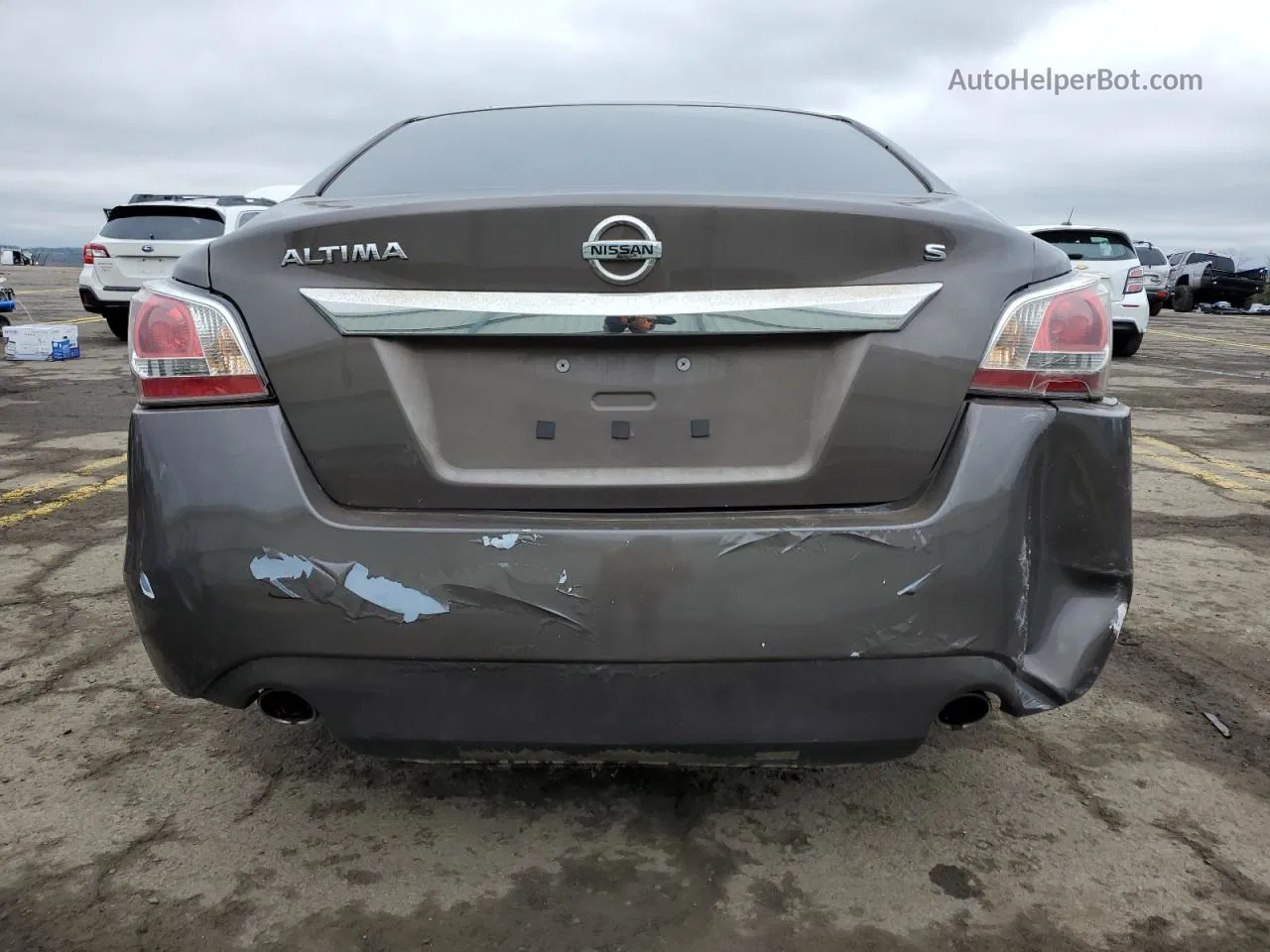 2015 Nissan Altima 2.5 Коричневый vin: 1N4AL3AP1FC207194