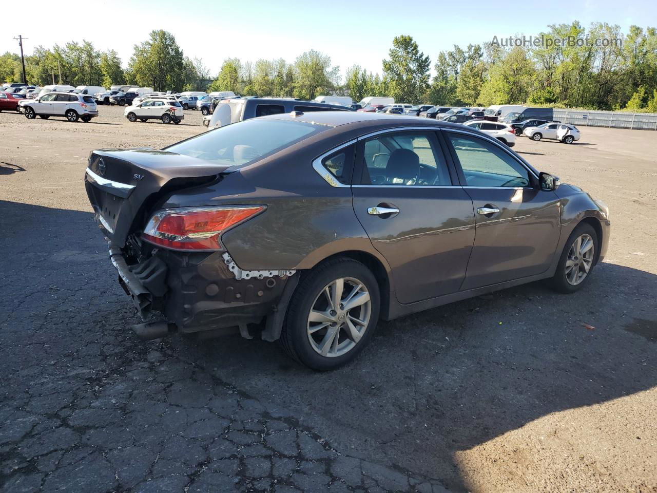 2015 Nissan Altima 2.5 Brown vin: 1N4AL3AP1FC226988