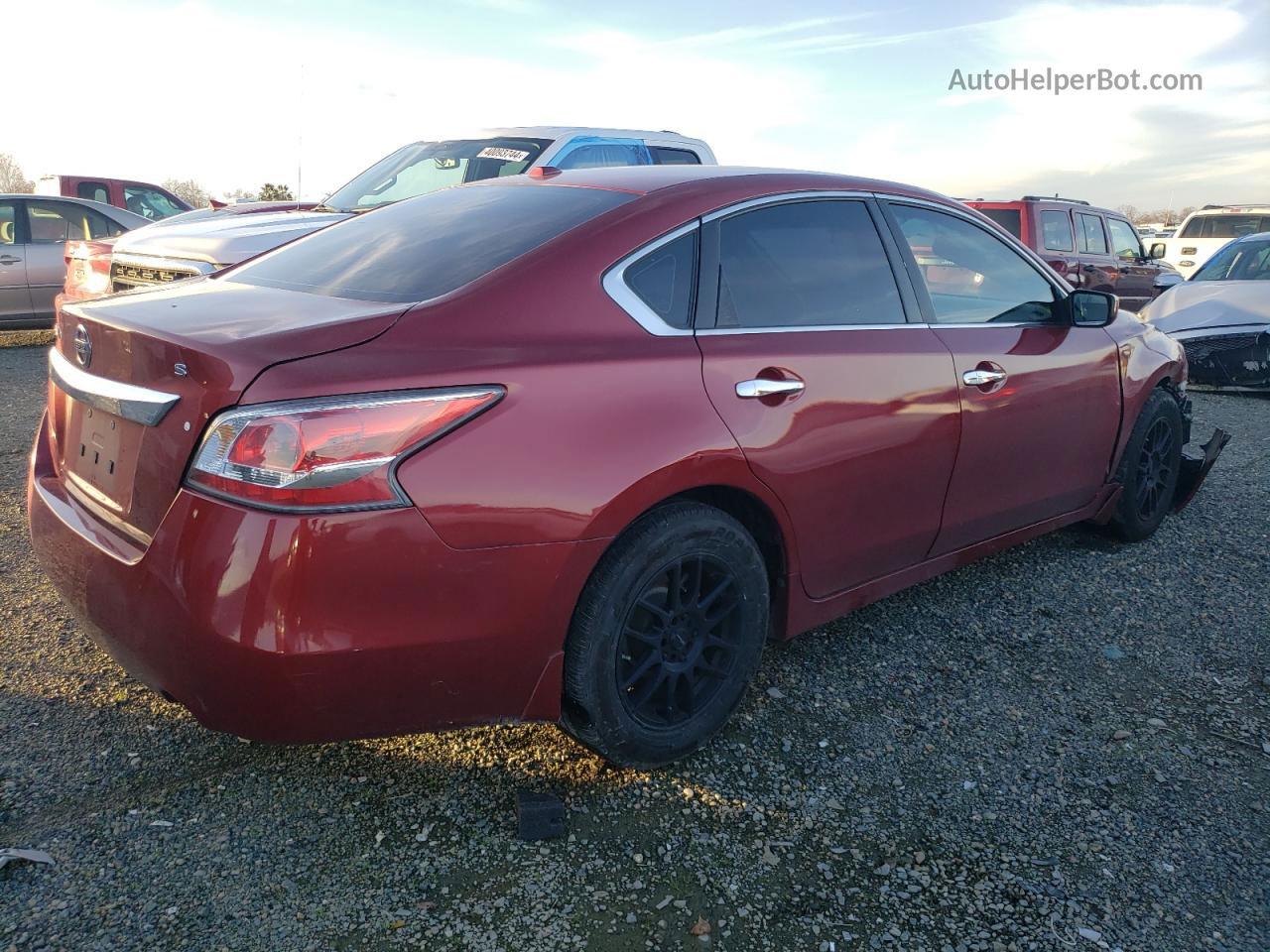 2015 Nissan Altima 2.5 Red vin: 1N4AL3AP1FC246366