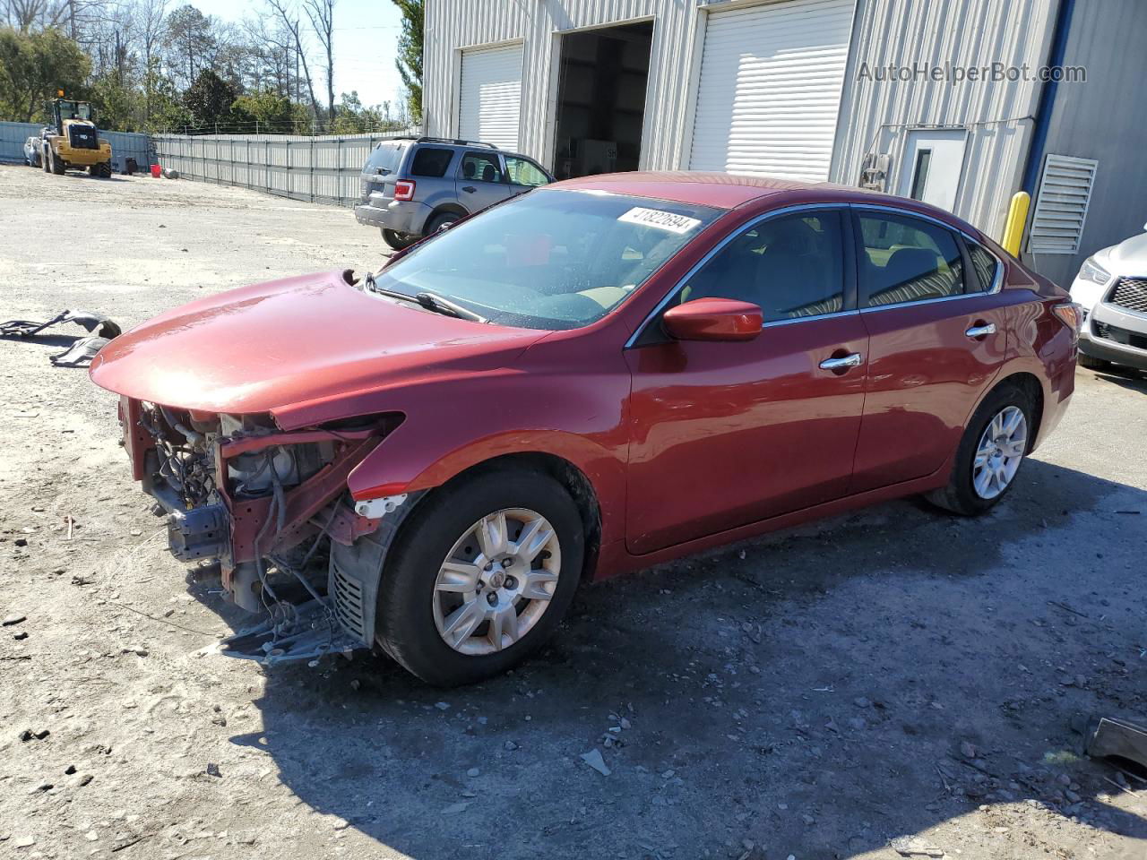 2015 Nissan Altima 2.5 Red vin: 1N4AL3AP1FC247582