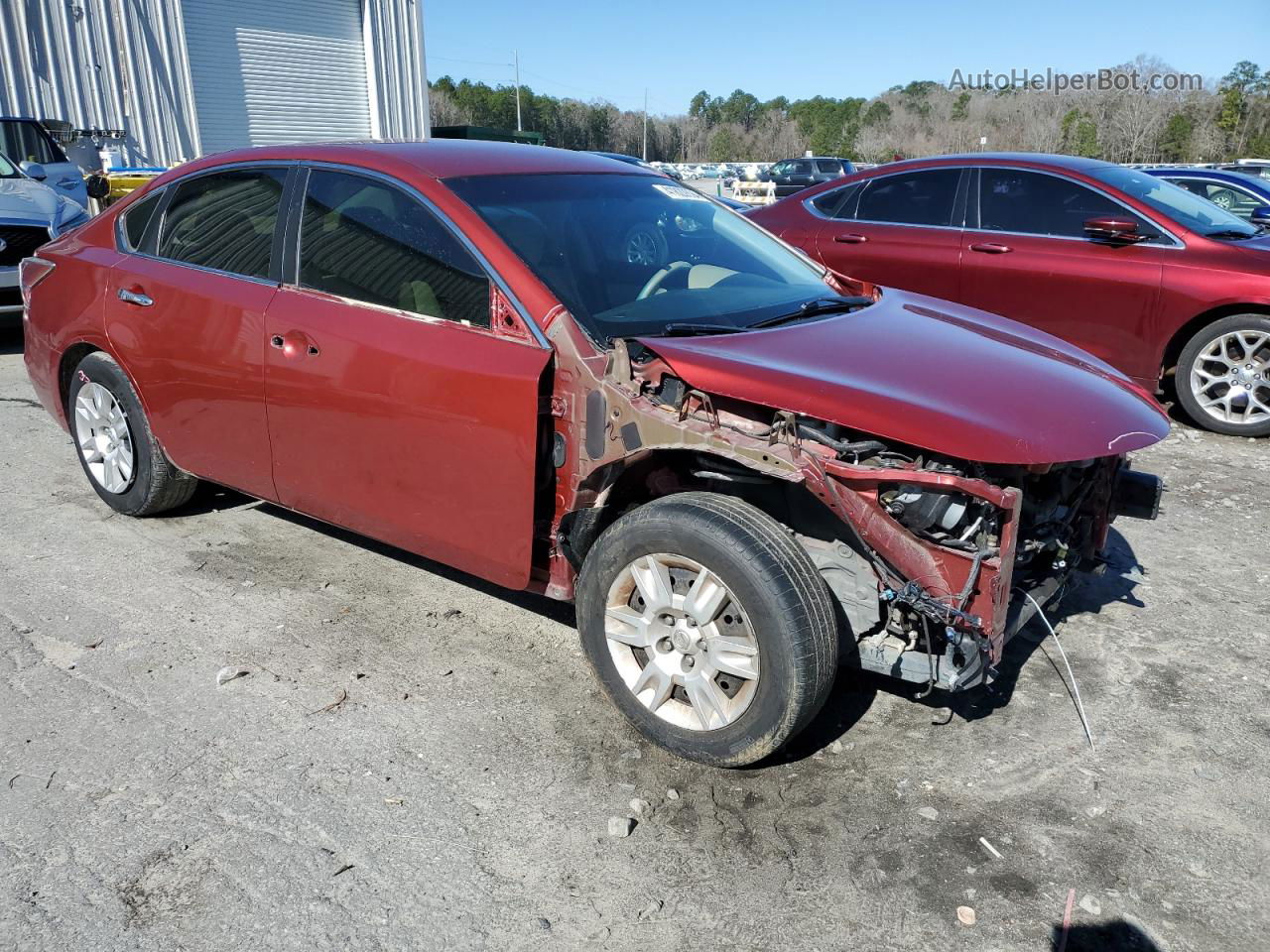 2015 Nissan Altima 2.5 Red vin: 1N4AL3AP1FC247582