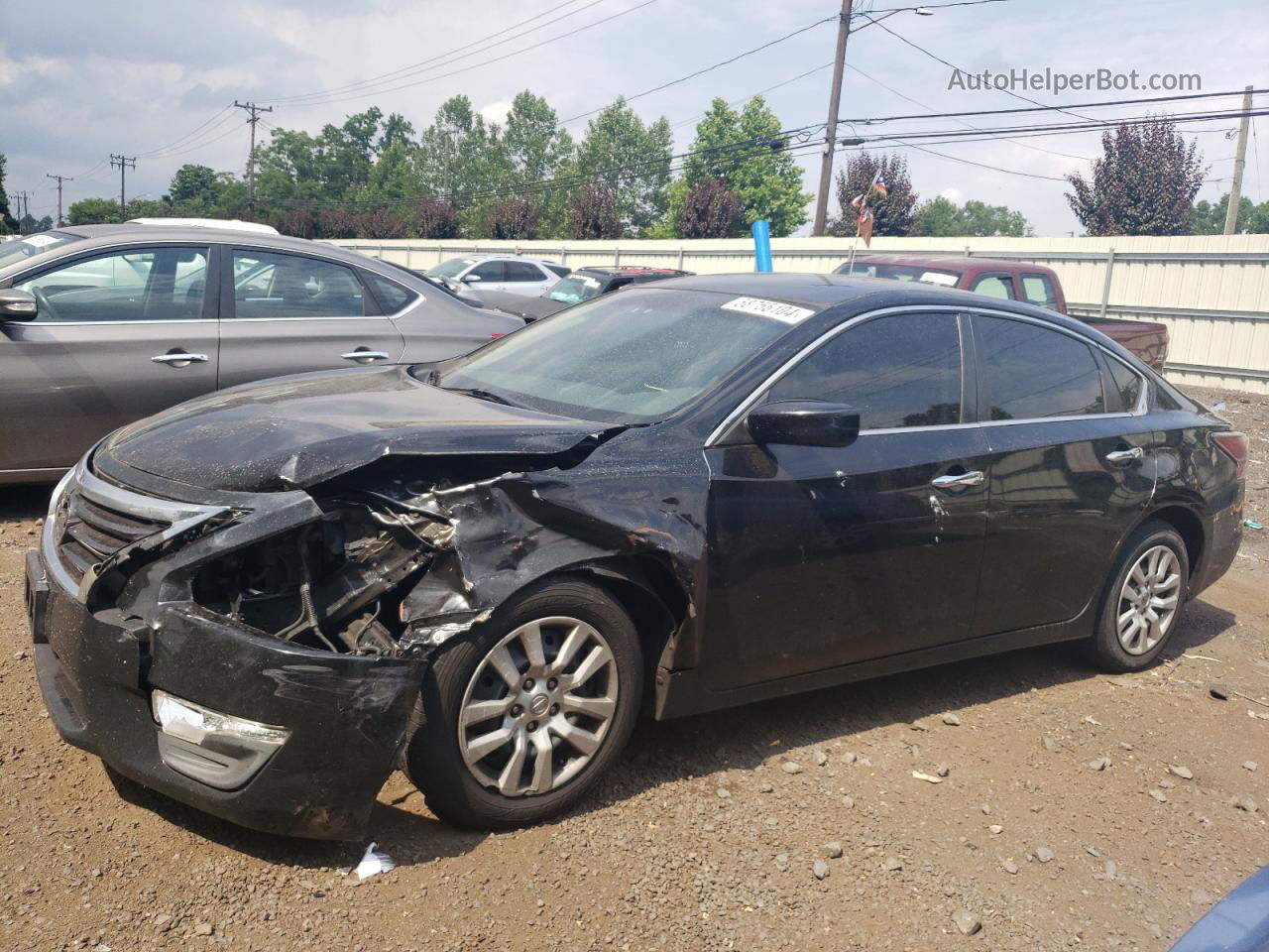 2015 Nissan Altima 2.5 Black vin: 1N4AL3AP1FC258730