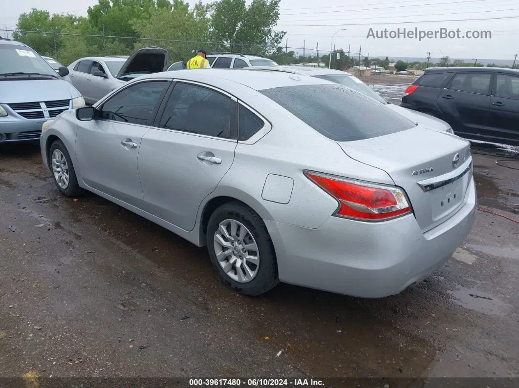 2015 Nissan Altima 2.5/2.5 S/2.5 Sl/2.5 Sv Silver vin: 1N4AL3AP1FC273194