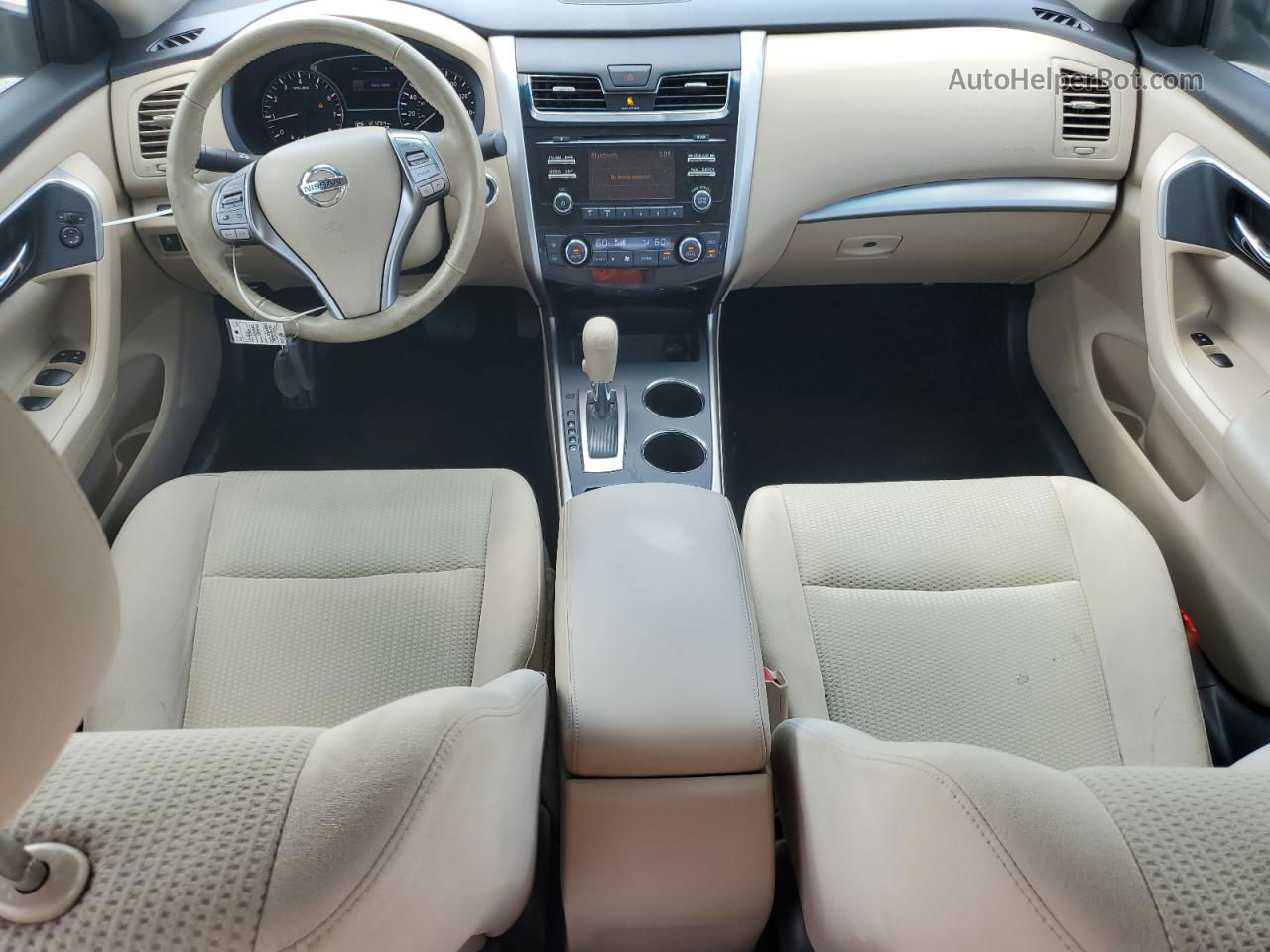 2015 Nissan Altima 2.5 White vin: 1N4AL3AP1FC282283