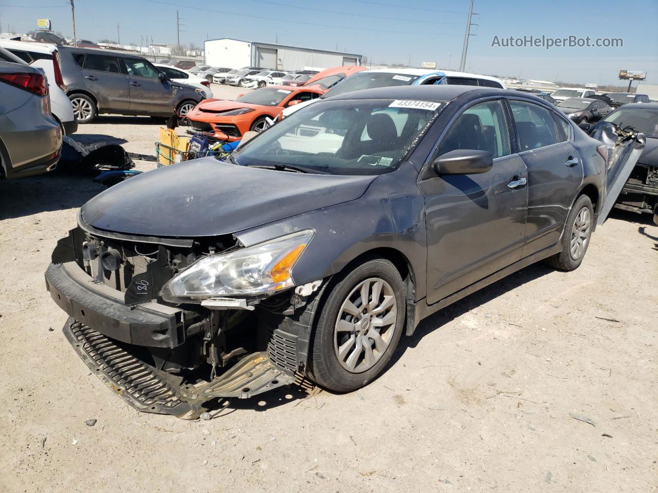 2015 Nissan Altima 2.5 Gray vin: 1N4AL3AP1FC294272