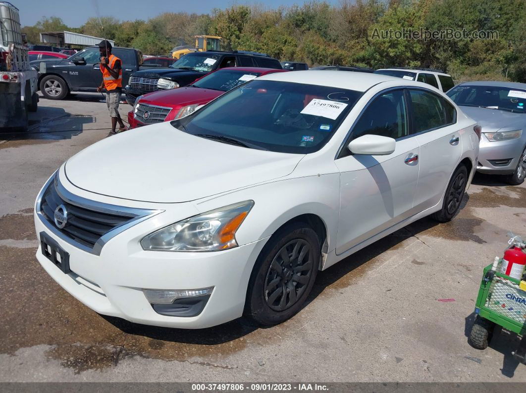 2015 Nissan Altima 2.5 White vin: 1N4AL3AP1FC412000