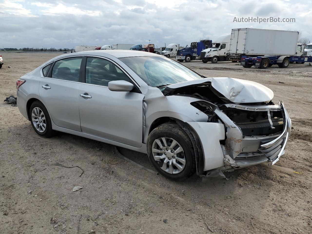 2015 Nissan Altima 2.5 Silver vin: 1N4AL3AP1FC429315