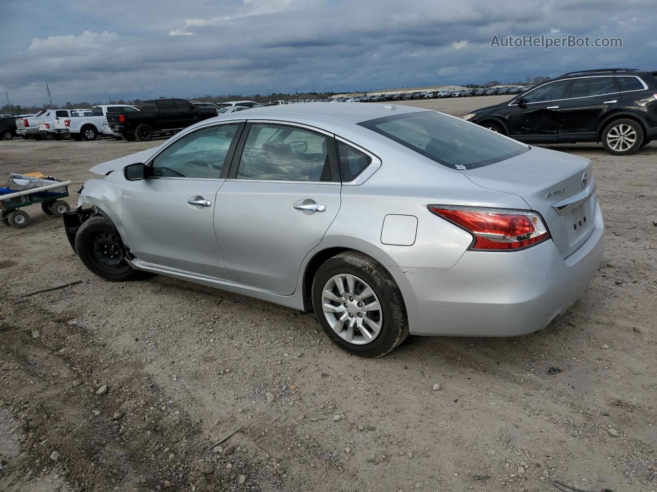 2015 Nissan Altima 2.5 Серебряный vin: 1N4AL3AP1FC429315