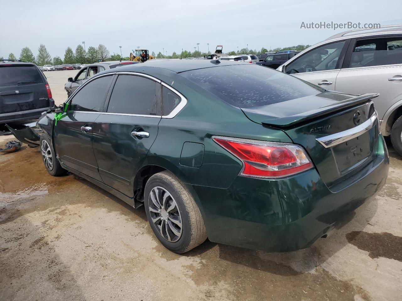 2015 Nissan Altima 2.5 Green vin: 1N4AL3AP1FC453243