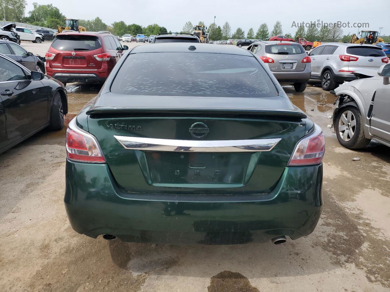 2015 Nissan Altima 2.5 Green vin: 1N4AL3AP1FC453243